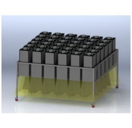 大面积太阳模拟器阵列（LASI）36单元